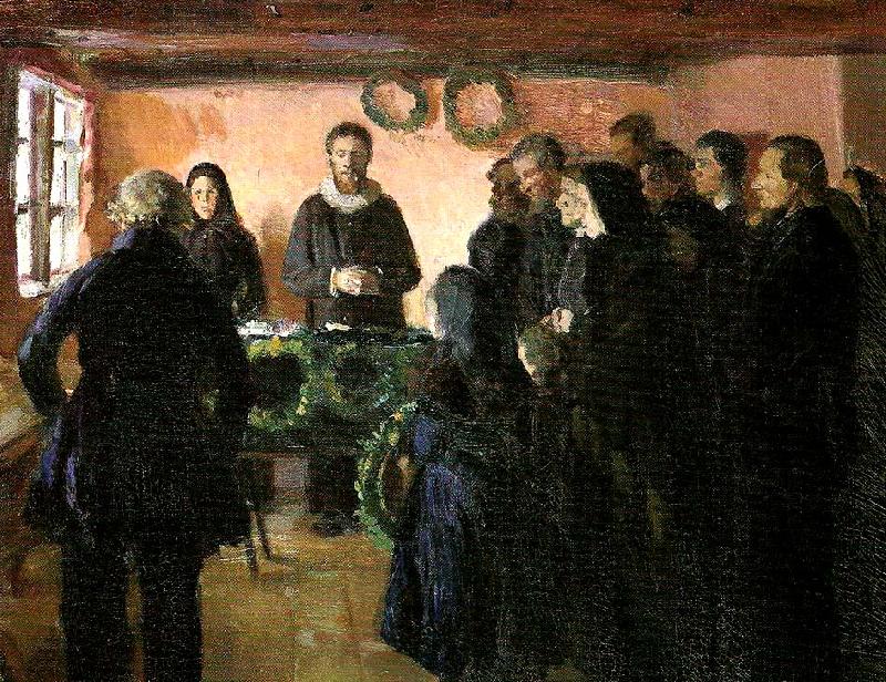 Anna Ancher en begravelse